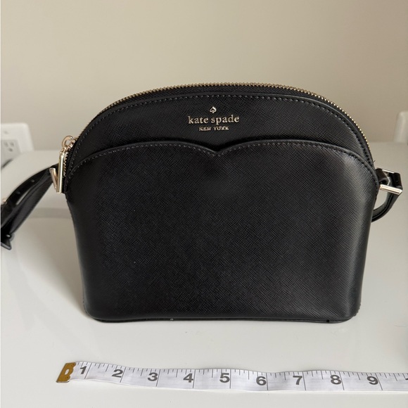 Kate Spade Black Crossbody Bag with Gold Accents - Picture 1 of 5